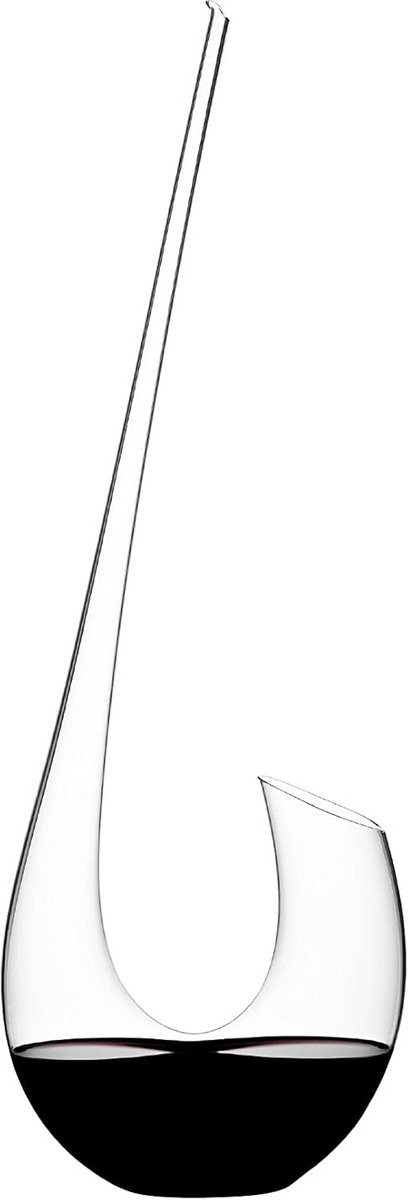 Fijne kristallen karaf Riedel Zwaan 60 cm