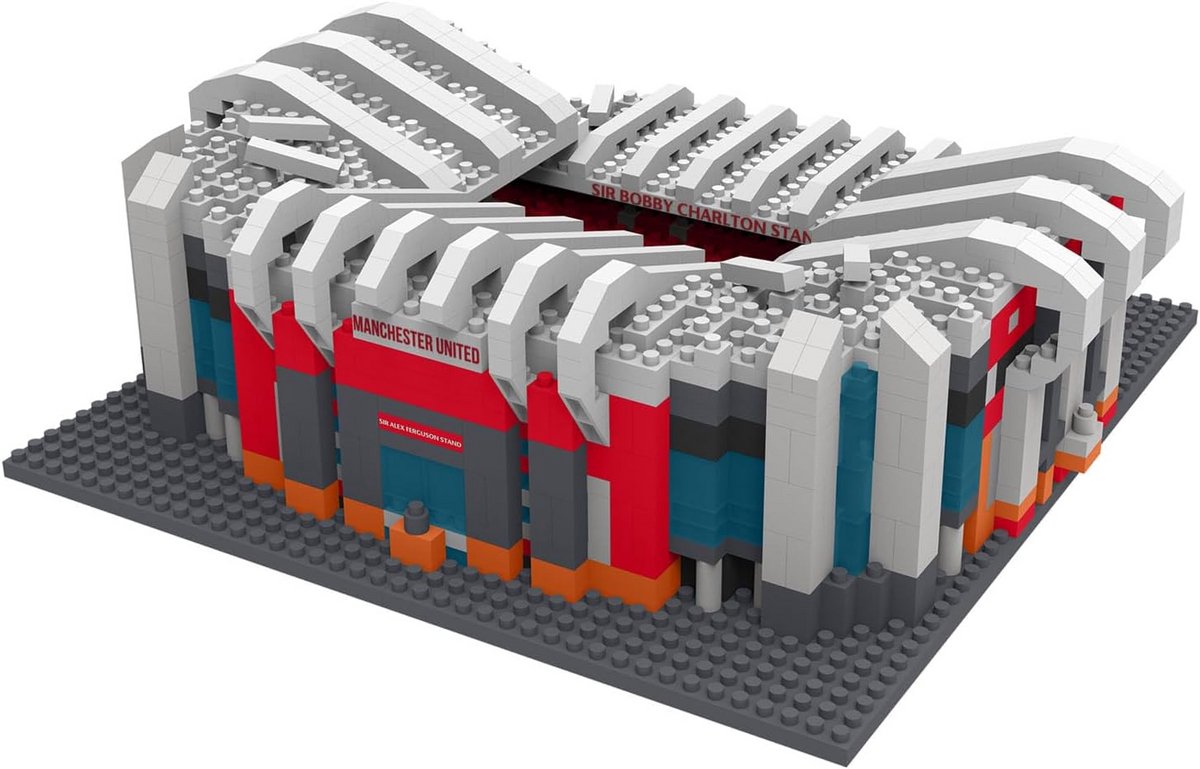 3D Voetbalstadion Bouwset - Gedetailleerde Miniatuur Replica voor Voetbalfans