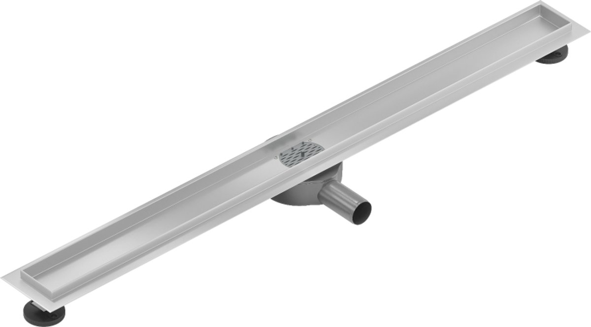 Mexen Flat 360° draaibare behuizing voor lineaire afvoer 80 cm, inox - 1040080