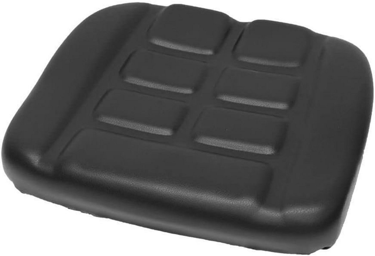 Zitkussen PVC Zwart voor Heftruck en Bouwmachine Stoelen
