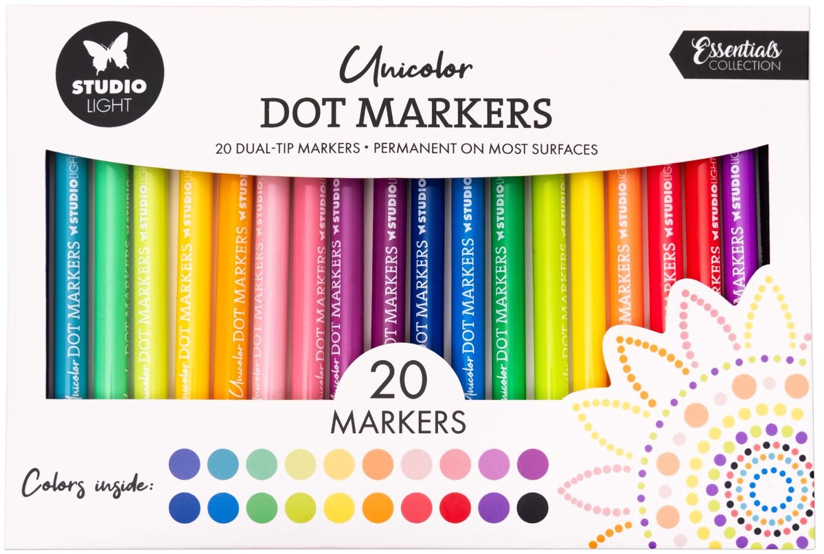 Dot markers Unicolor - Essentials nr. 63