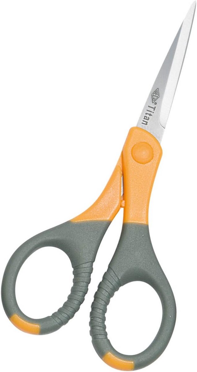 RVS Schaar 15.5 cm met Titanium Coating - Ergonomische Anti-Plak Handgreep