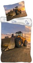 MTOnlinehandel TRAUMHELDEN Traktor babybeddengoed, 135 x 100 cm, flanel/bever, 1 kussensloop 40 x 60 cm 1 dekbedovertrek 100 x 135 cm, tractorvoertuigen, hoogwaardig jongensbeddengoed met MTOnlinehandel TRAUMHELDEN Traktor babybeddengoed, 135 x 100 cm, flanel/bever, 1 kussensloop 40 x 60 cm 1 dekbedovertrek 100 x 135 cm, tractorvoertuigen, hoogwaardig jongensbeddengoed met