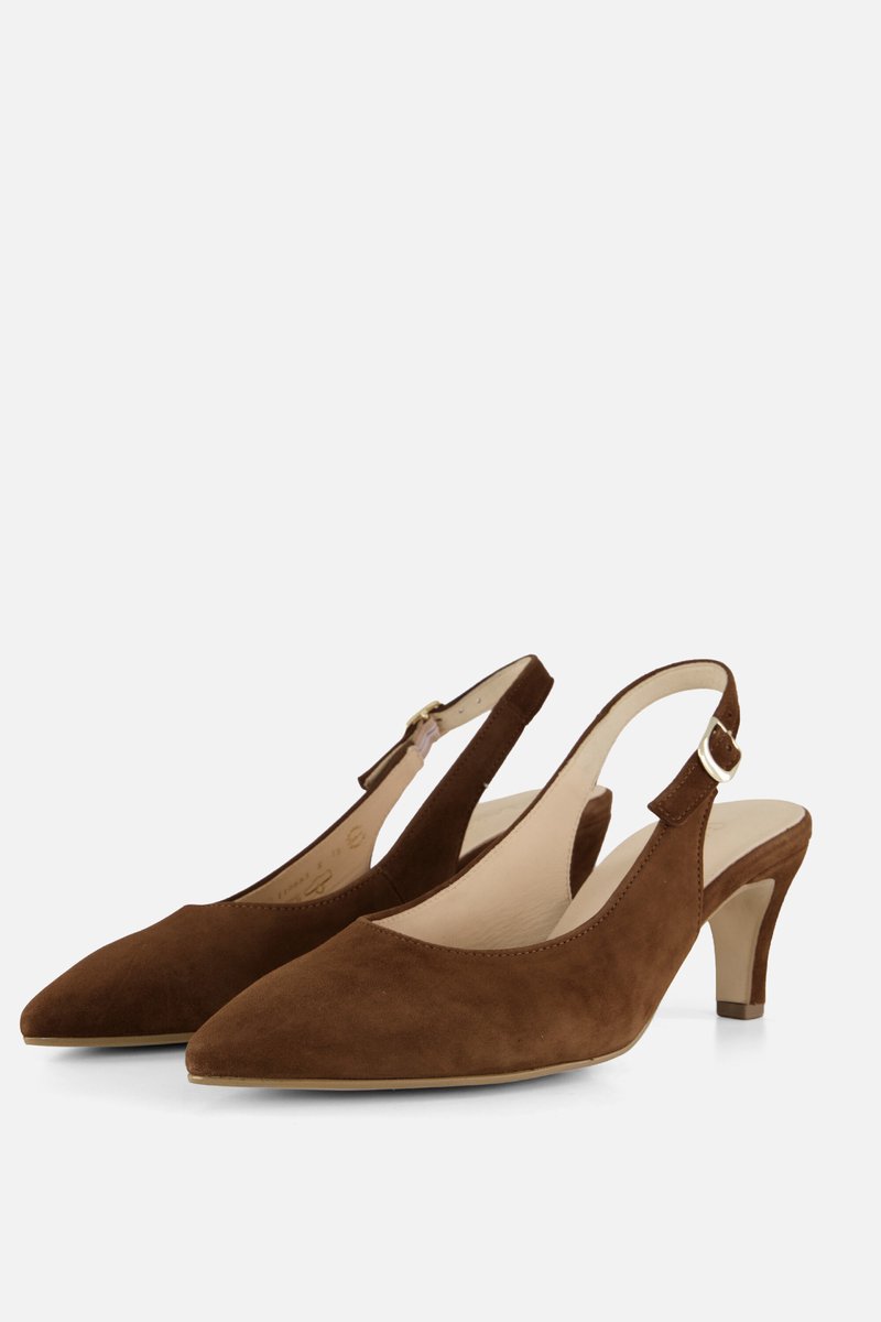 Gabor Pumps bruin Suède - Maat 6