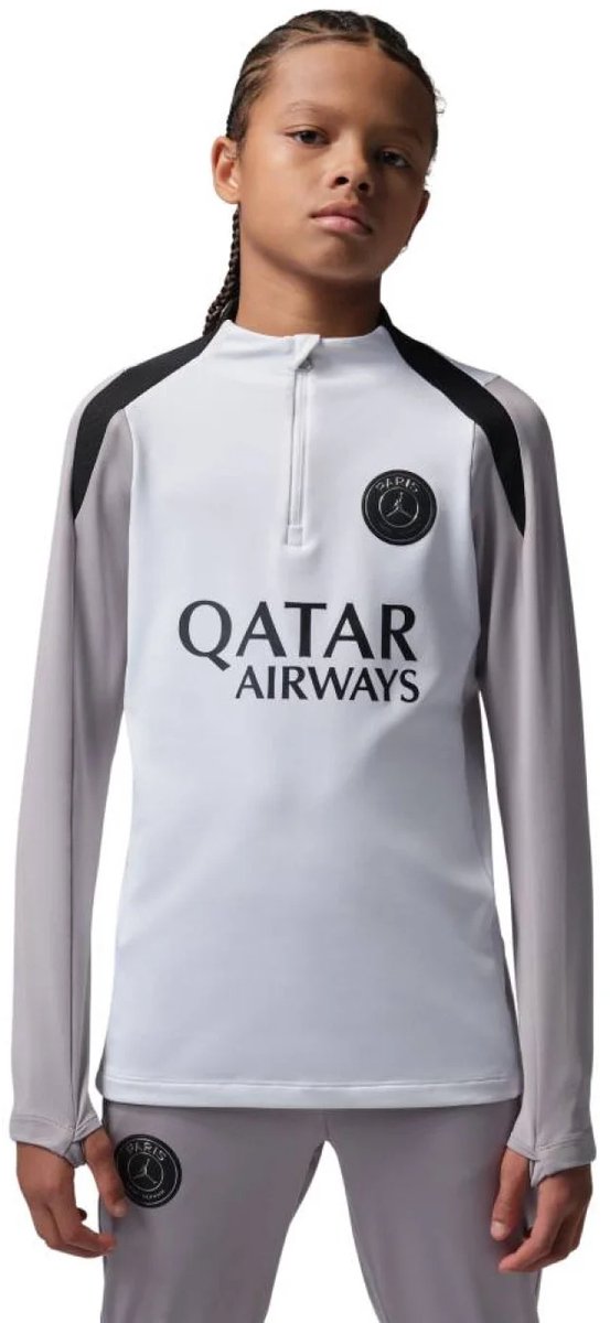 Nike Paris Saint-Germain Strike Trainingstrui 2025/2026 - Grijs/Zwart/Wit - Maat M (137-147) - Kids