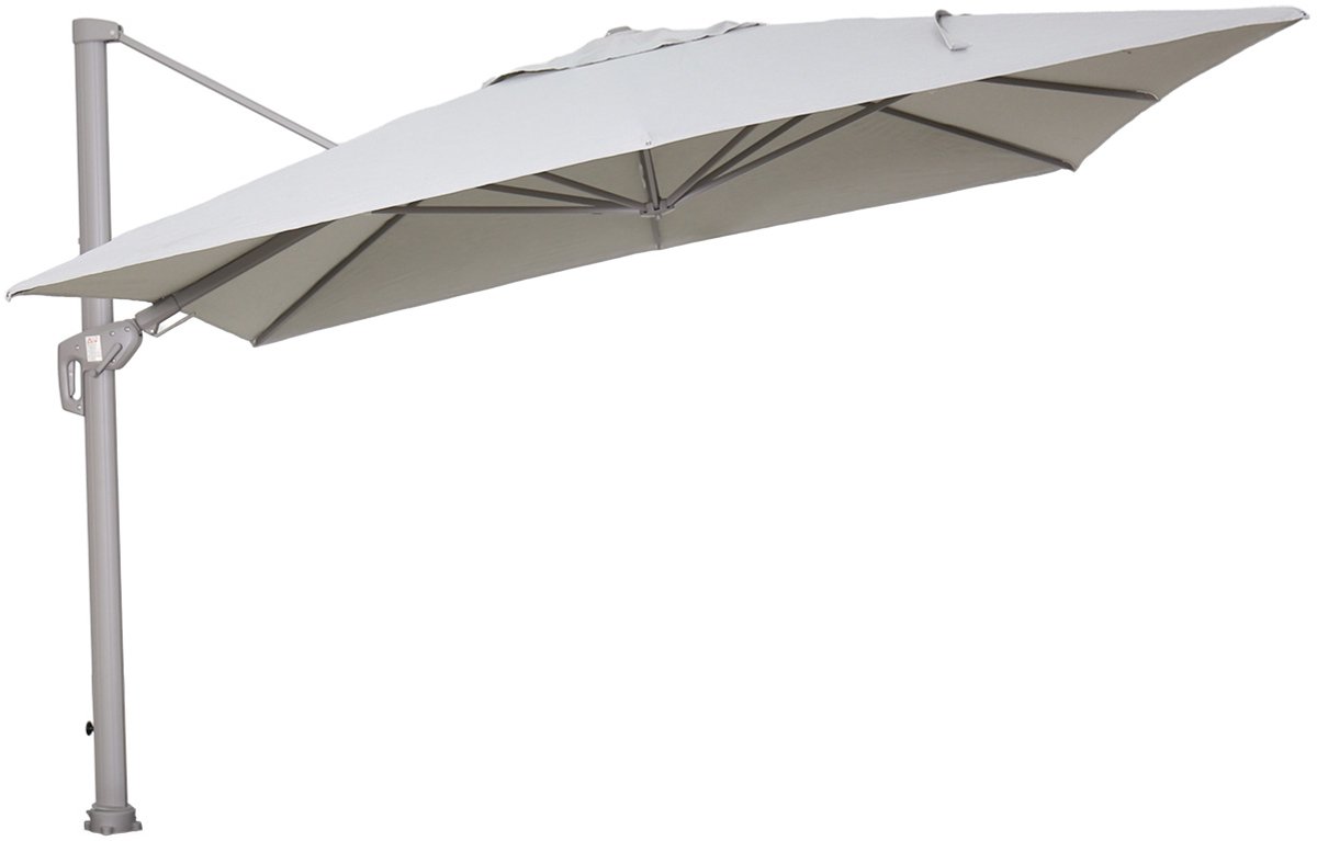 Garden Impressions Hawaii Big Pole II zweefparasol 350x350 taupe/royal sand – foto 2