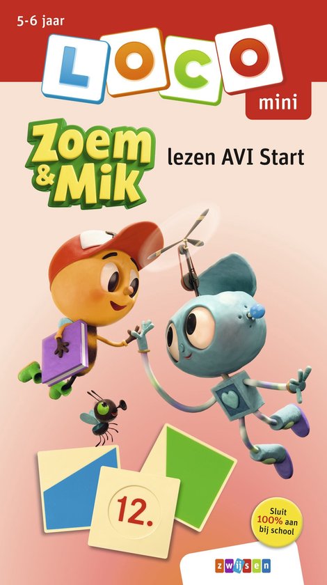 Loco Mini - Loco mini Zoem & Mik lezen AVI Start - cover