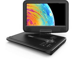ieGeek Draagbare DVD Speler Auto - 11.5 Inch - 9,5 Inch Oogbeschermend Scherm - USB - Draaibaar Scherm - voor Kinderen en in de Auto - IK-902