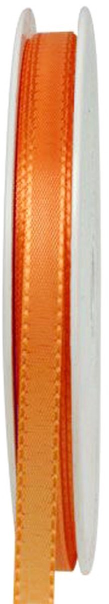 Cadeau- en decoratielint oranje 10mm 50m