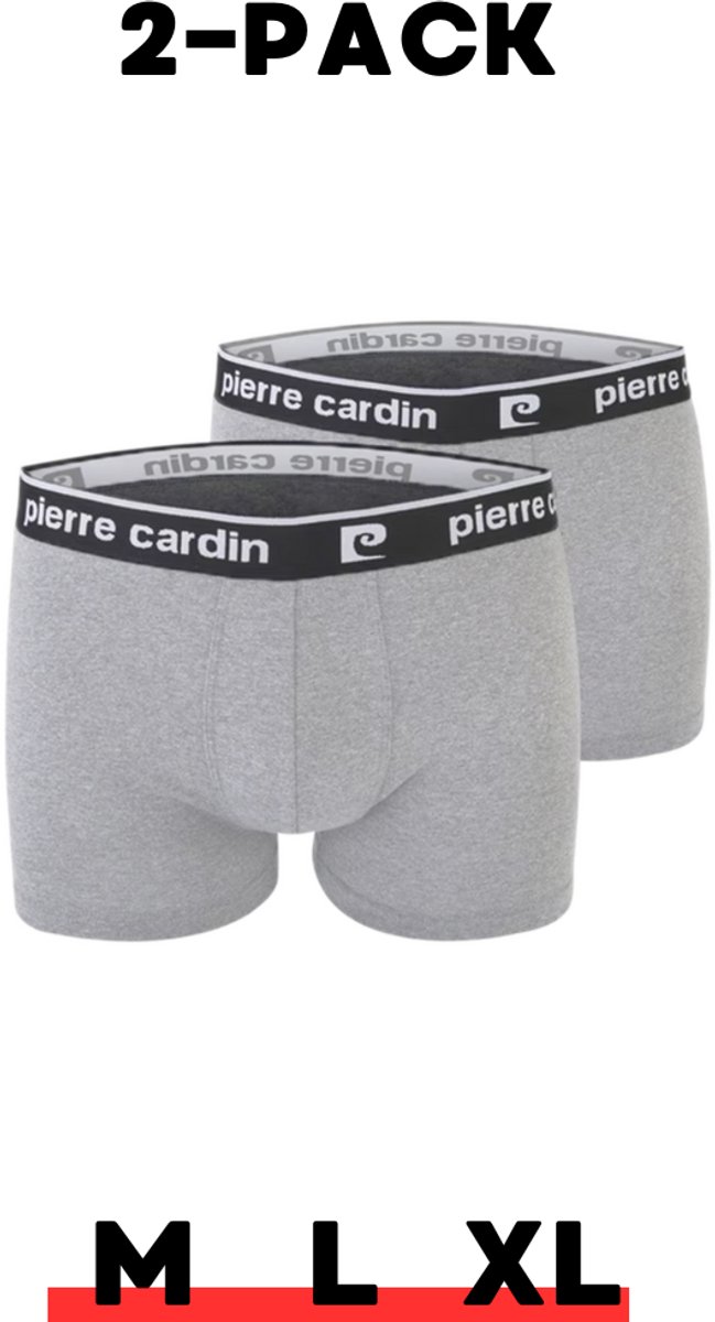 Pierre Cardin - Heren Boxershorts - M - 2-pack - Katoenmix - Regular Fit