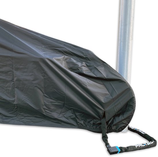 Lynx 2-wielen Cargo bakfietshoes 300D Oxford polyester Waterdicht Anti-diefstal Zwart van Lynx. — afbeelding 2
