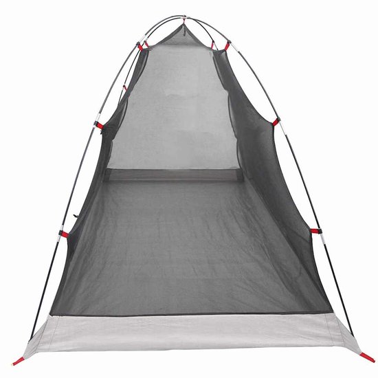 vidaXL - Tent - met - dak - met - opslag - Grijs - en - Zwart - 236 - x - 150 - x - 136 - cm van Merkloos — afbeelding 4