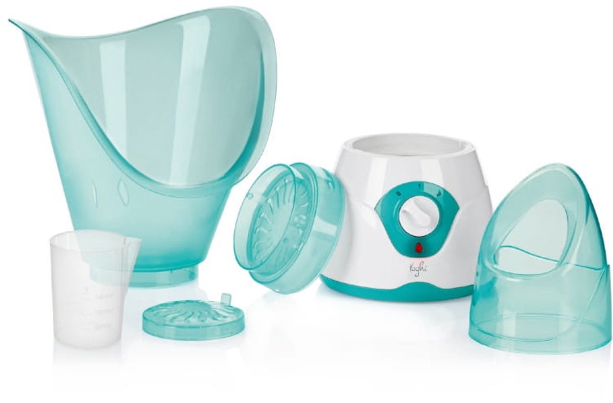 Yoghi STEAM CARE - 2-in-1 Gezichtssauna en Geurverspreider - 100W - 50 ml - 2 Vermogensniveaus - Snelle Verwarming