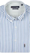 Giordano Overhemd heren Blauw Dino Long Sleeve Button Down 617130/62