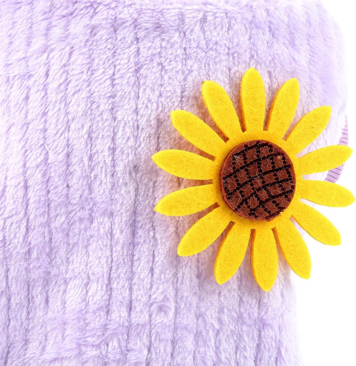 Huisdiertrui, met zonnebloem, gebreide trui, voor kleine honden en katten, gezellig zwart sweatshirt, warme winterjas, schattige kleding voor puppy‘s, yorkies en chihuahua's(Paars,L) — cadeau in Cadeau-ideeën - foto 5