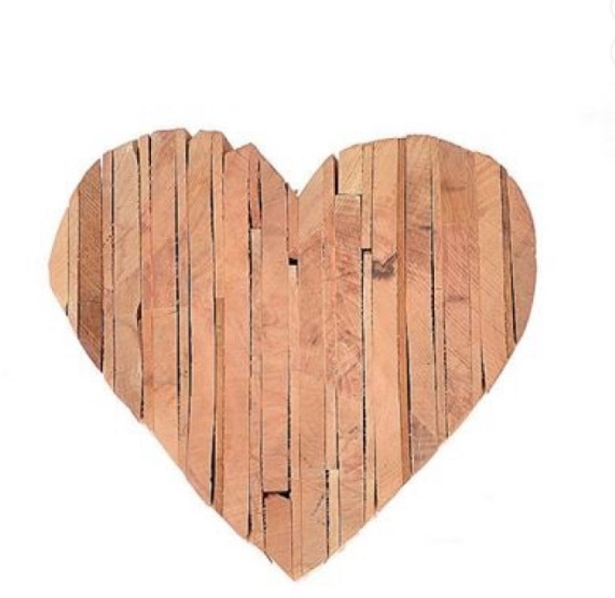 Decoratie hart, Houten hart, Decoratie, hart