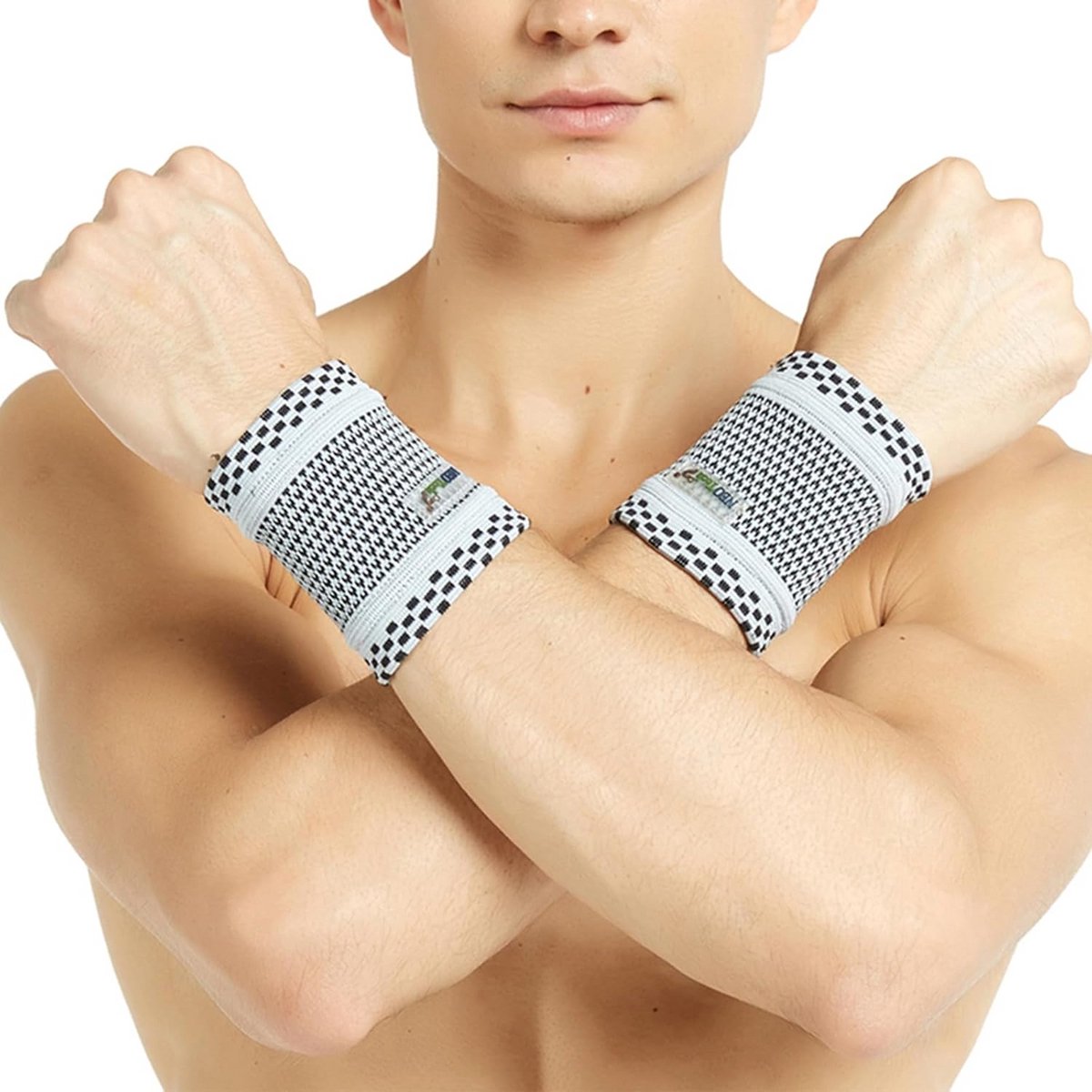Compressie Polsband Elastisch Ademend met Bamboe Vezels voor Mannen en Vrouwen