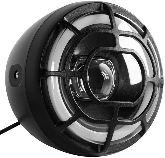 LED Koplamp voor Fatbike V20 Ouxi - Krachtige Voorlamp met Halo Ring - Zwart — afbeelding 4
