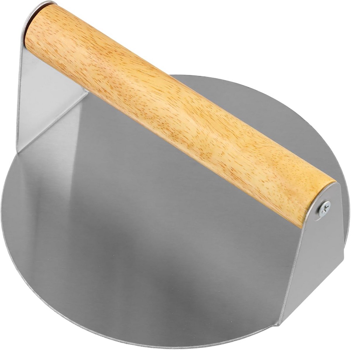 Hamburgerpers RVS 14 cm voor Perfecte Hamburgers - Anti-aanbak