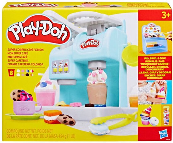 Play-Doh Super Kleurrijk Café - Klei Speelset