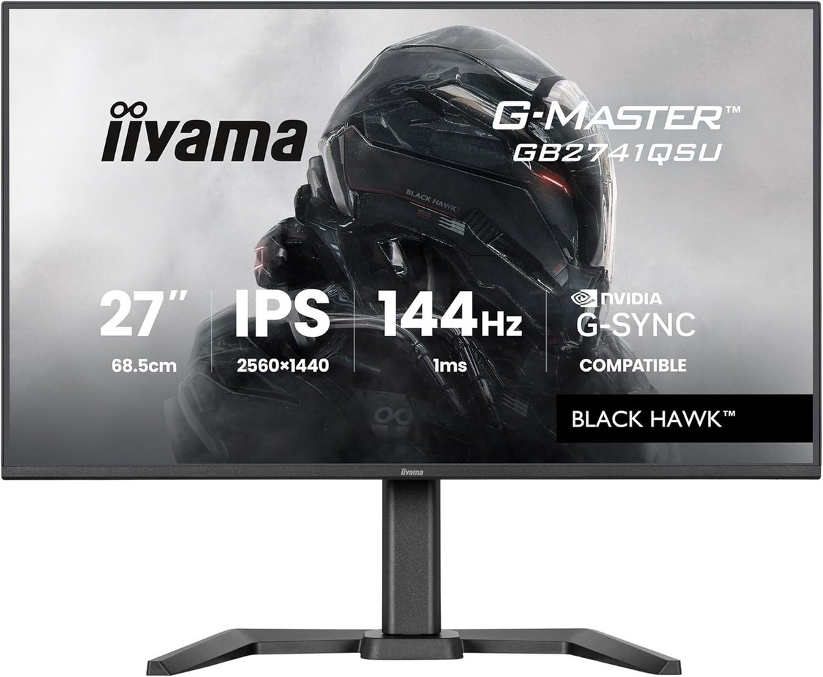 27 inch Gaming Monitor QHD 144Hz IPS 1ms Verstelbaar