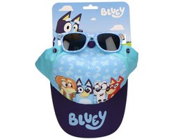 Bluey Zonnebril Set - Pet Set - Blue Team - Accessoires - Voor kinderen - Voor jongens en meisjes