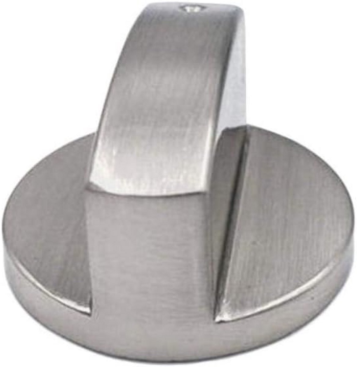 Universele Oven Knoppen 2 Stuks - Set Gasfornuis Controle Knoppen Zilver