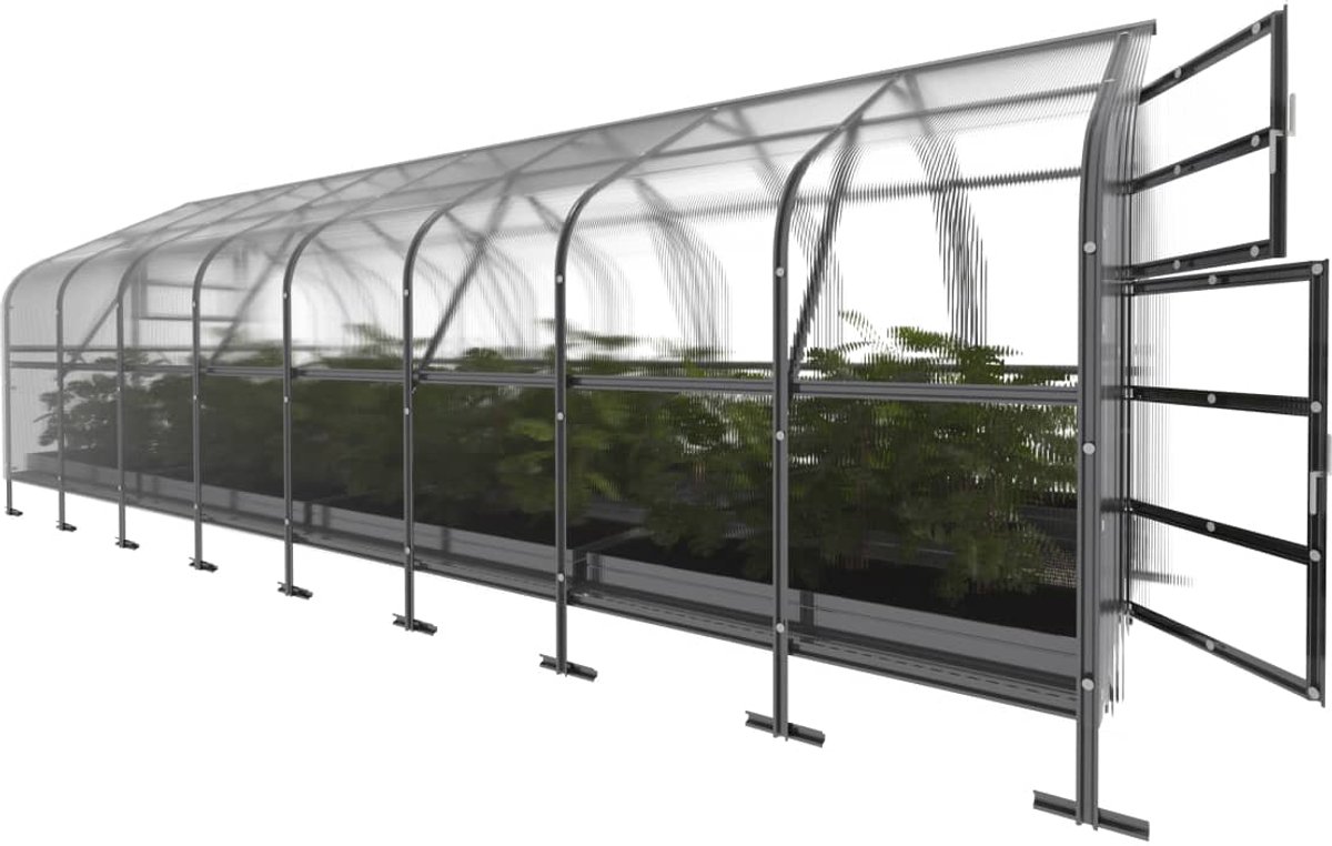 Klasika Polycarbonaat tuinkas 2,5x8m 20m² Drop