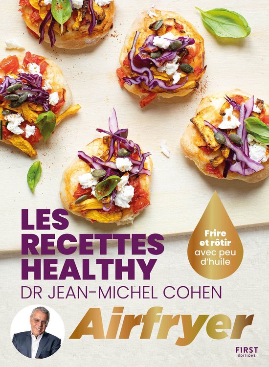Les recettes healthy du Dr Jean-Michel Cohen à l'Airfryer - cover