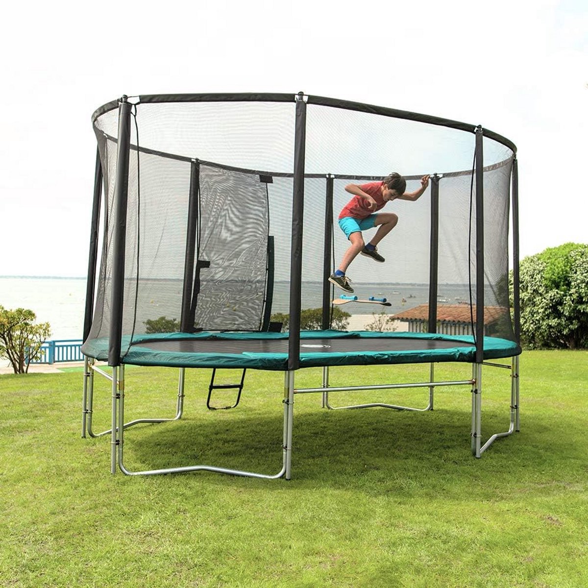 Trampoline Accessoire Skateboard voor Trucjes en Spel