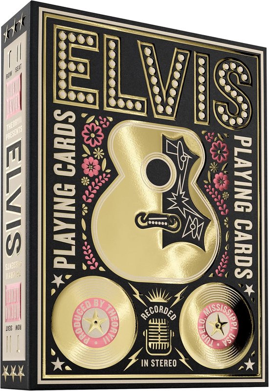 Luxe Speelkaarten met Elvis Presley Design