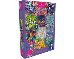 Gibsons - Carneval der Natuur ("HoT: Nature's Carnival") - House of Turnowsky - 1000 stukjes - 49×68cm - Legpuzzel voor Volwassenen