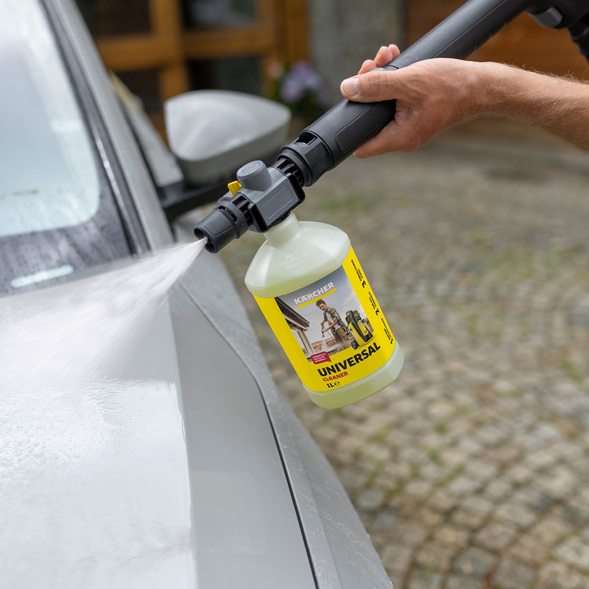 Kärcher K 5 Comfort Premium Connect Home Hogedrukreiniger - 145 bar - 500 l/u - 40 m2/u - Slanghaspel - Geschikt voor oa. auto - terras - fietsen - motoren - tuinset en gebieden rondom huis – foto 6