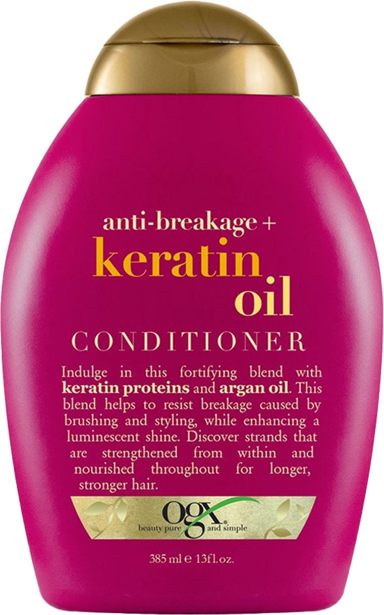 OGX Keratin Oil - Haarversterkende Conditioner - Arganolie, 385 ml
