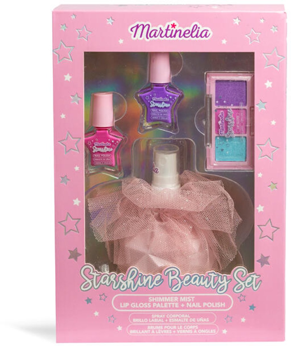 Martinelia Beauty Set - Lichaamsspray, Oogschaduw, Nagellak - 1 stuk