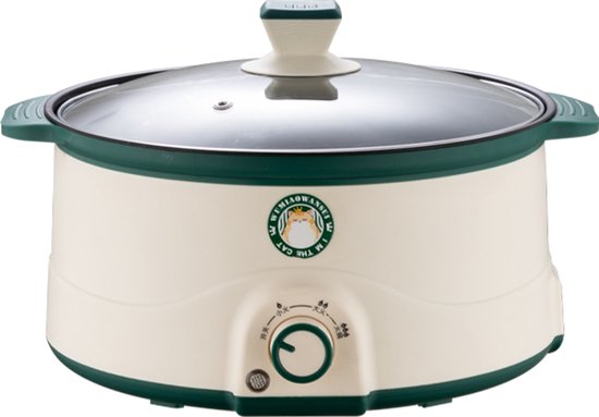 Mini Hotpot 3L - Royal Cat Design - Anti-aanbak - Noodle - & Rijstkoker