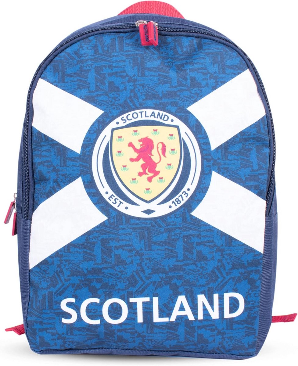 Officiêble Schotland Voetbal Rugzak - Lichtgewicht Schooltas voor Fans