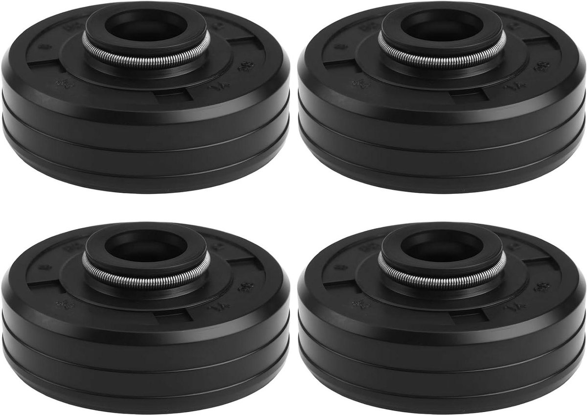 Allecto- Vaatwasser Motor As Seal Oliekeerring - 4 STKS - Compatibel met Vaatwasser - Samsung DMR57LFS/XAA DMR57LFS/XAC.