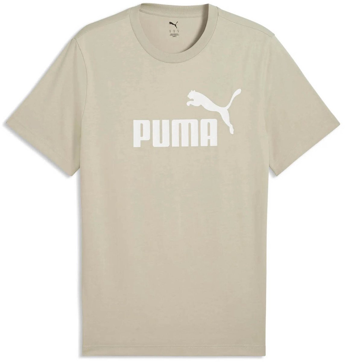 Puma ESS No. 1 Logo Shirt Heren Grijs