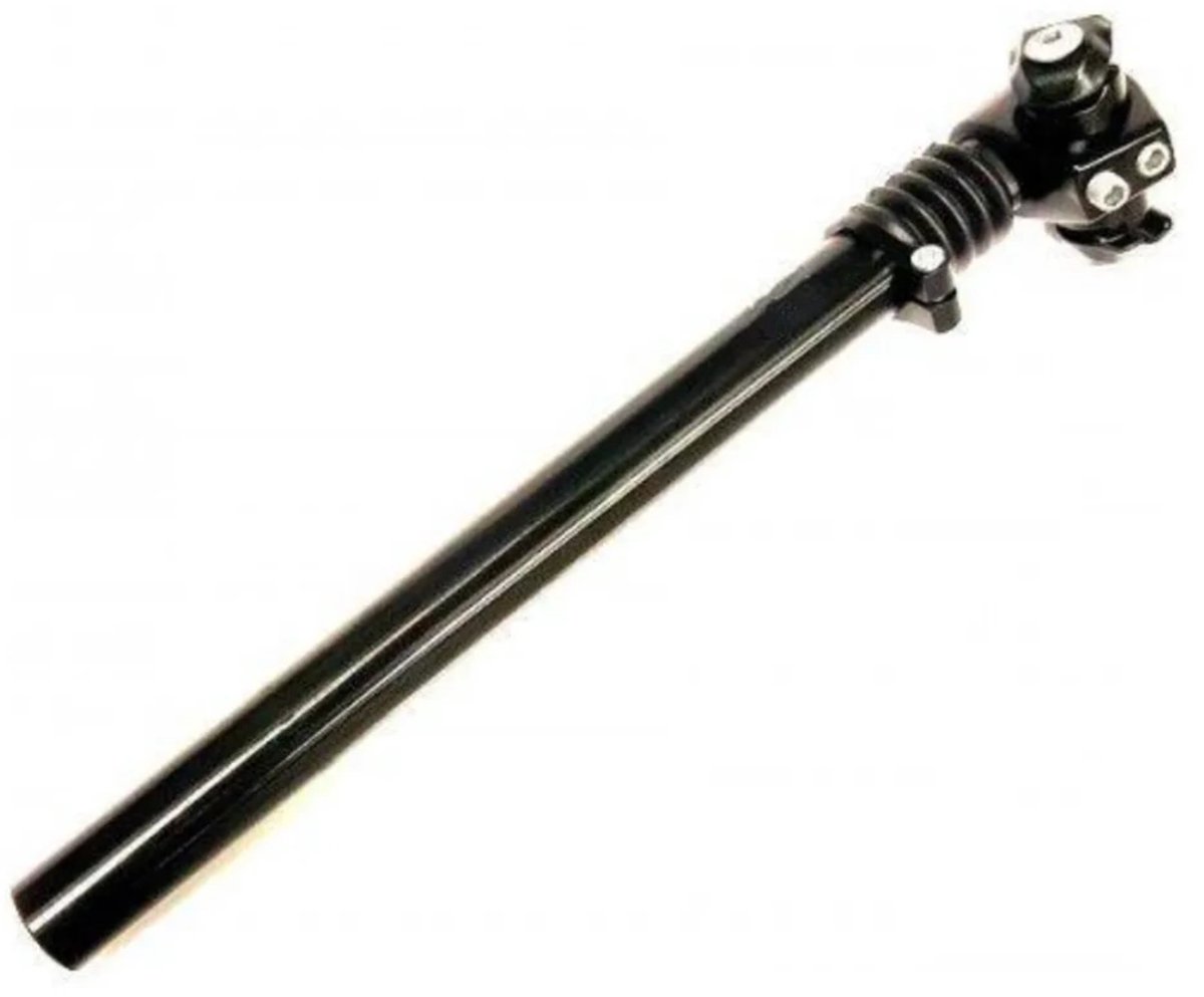 Kalloy FF1802B Zadelpen verend 27.2 zwart