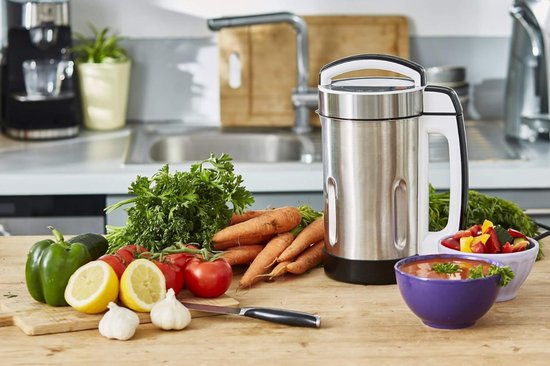 Zyrex® Soepmaker - Soepmakers - Soupmaker - Zilver - ‎18cm x 21cm x 24cm van Merkloos — afbeelding 3