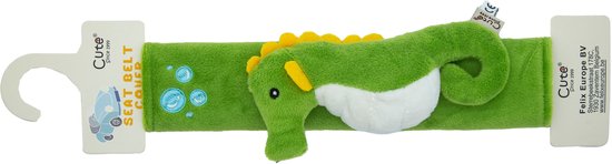 Cute since 1999 - Gordelhoes kind - Zeepaard gordelbeschermer kind - gordelhoezen voor auto en autostoel - 27cm x 6 cm