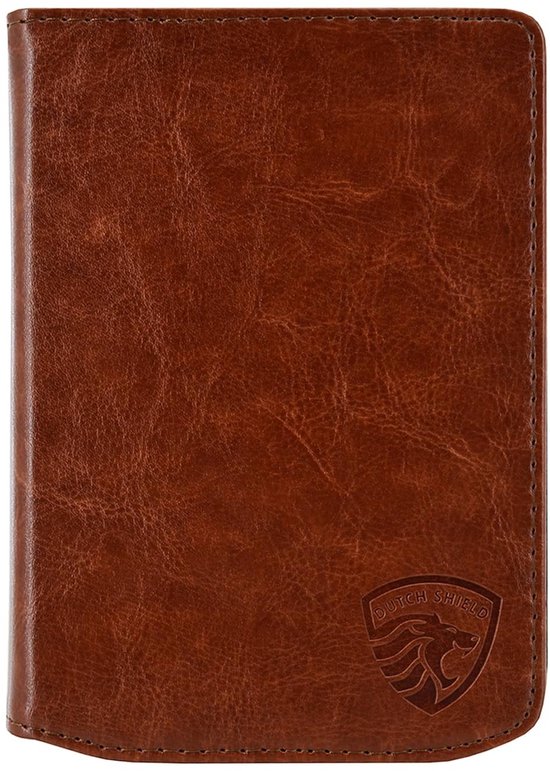 Luxe Hoesje Geschikt voor Pocketbook Verse Pro Color Hoes Cover Cognac Bruin van Luxe — afbeelding 3