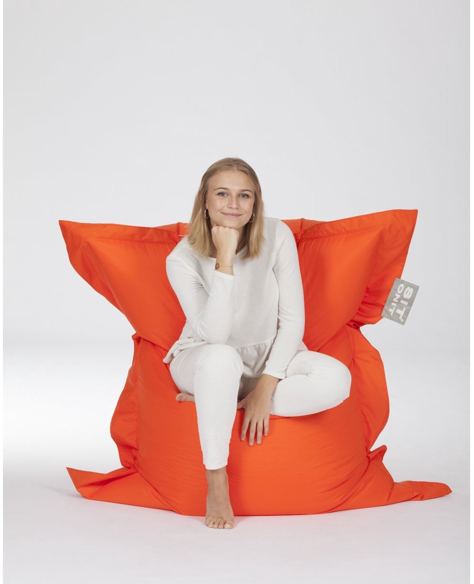 Zitzak Orange 165x135 Sit On It ....and Joy !!