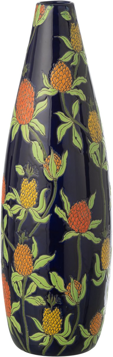 J-Line vaas Ananas - porselein - mix - large Multi