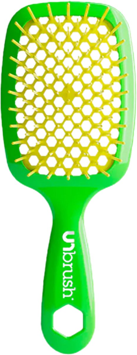 UNbrush Detangling Hair Brush Neon - Lemon Lime