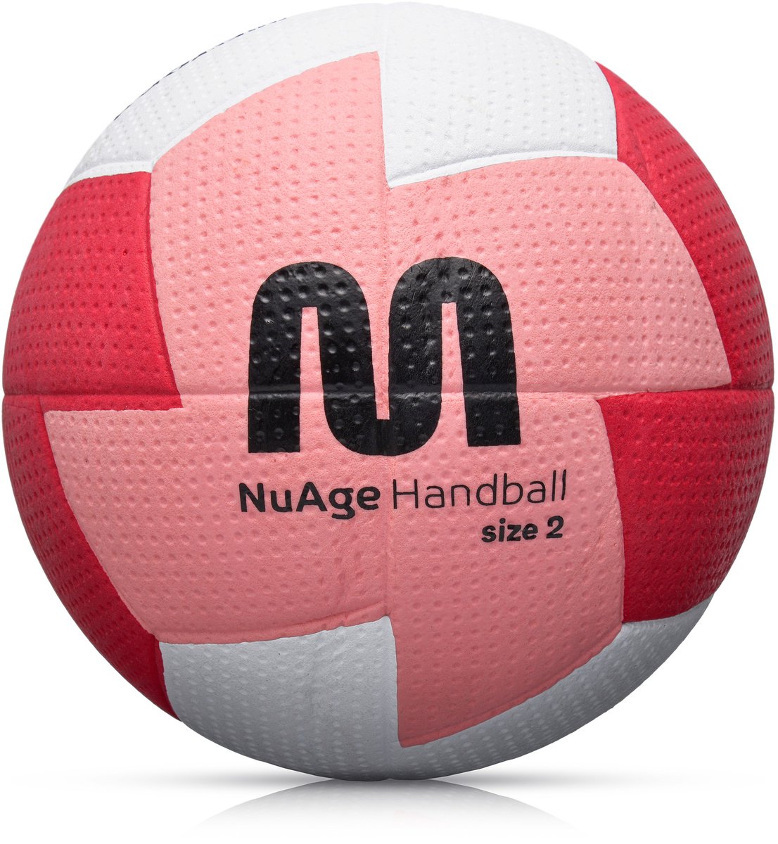 Meteor - Handbal Nuage - Maat 2 - Dames - Roze/Wit - 24-panelen - Latex binnenbal - Stevige grip