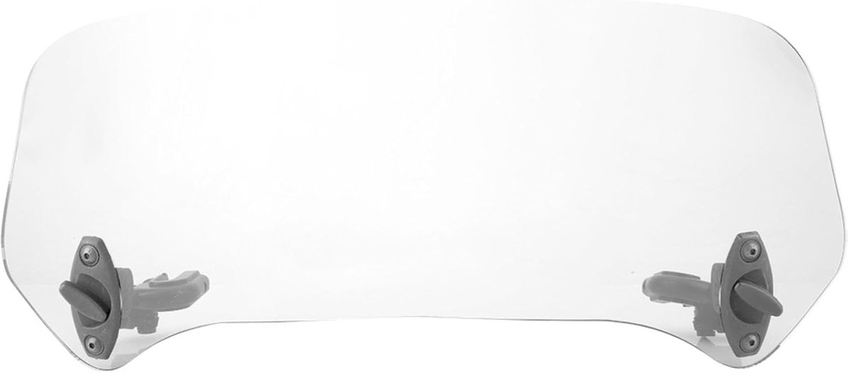 Motor Voorruit Deflector - Spoiler Accessoire - Windbescherming - Universeel Verstelbaar - 27x14x3 cm - Transparant