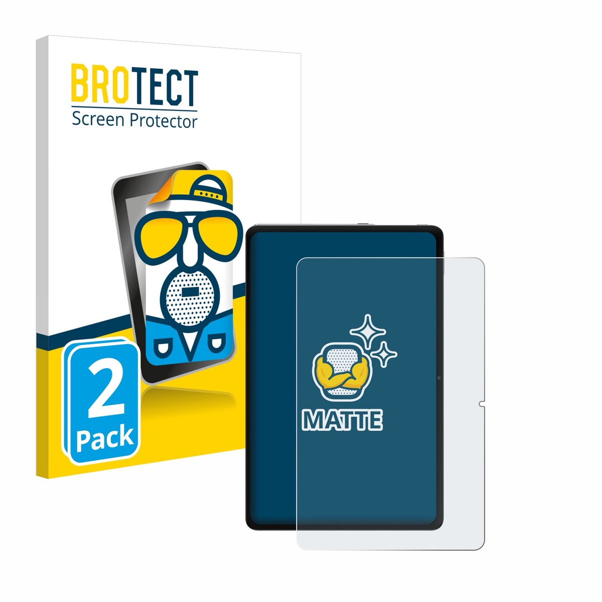 BROTECT - Screenprotector voor Xiaomi Redmi Pad Pro / 5G - Folie Beschermfolie matte 2 Stuks