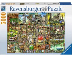 Puzzel Ravensburger Weird Town / Colin Thompson (5000 Onderdelen)